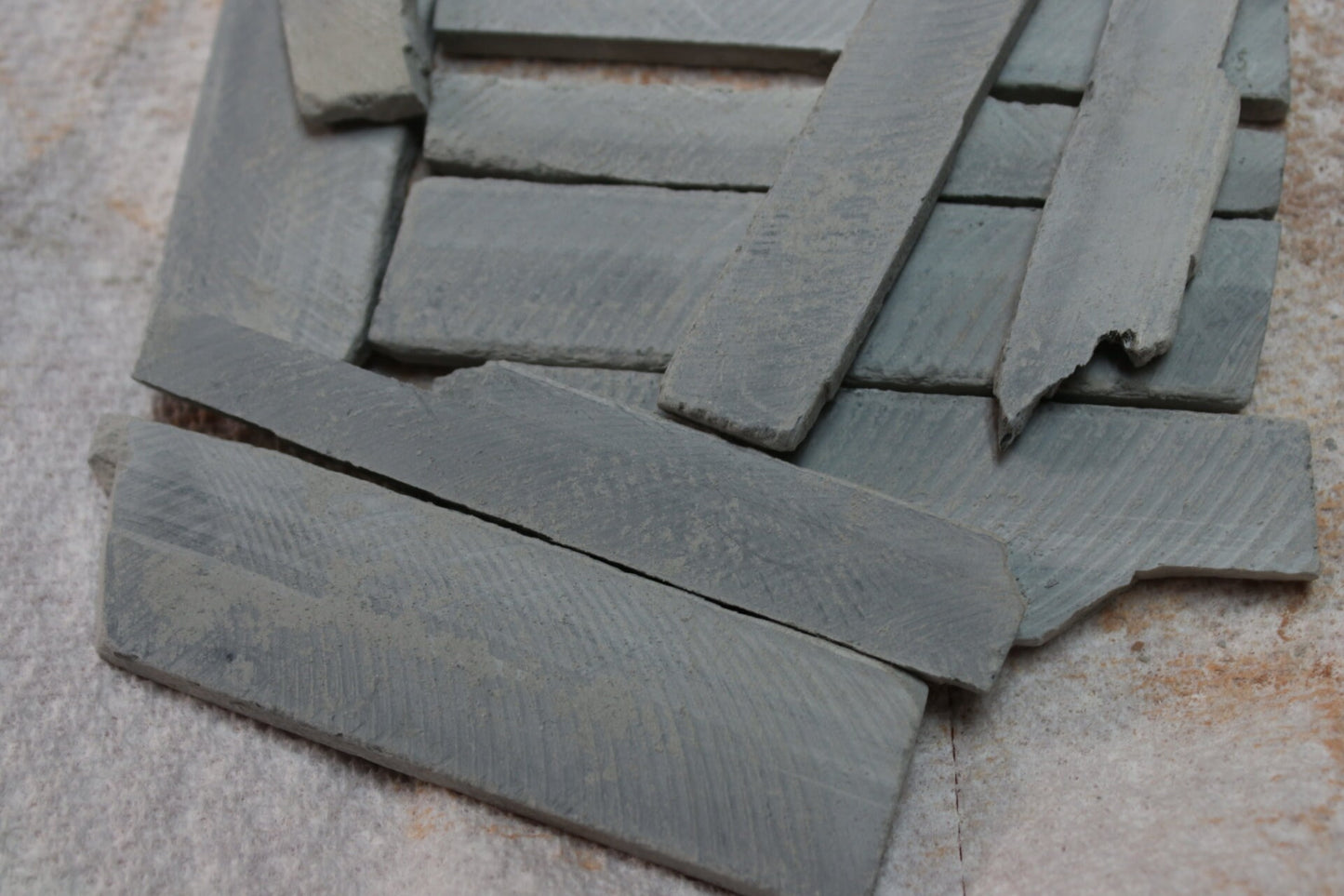 DEAL: Black/Grey Flat Slate Bars - 200 gm (Buy 3 and get 1 FREE)