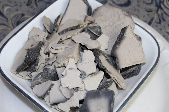 Edible Indian Butter Grey Roasted Clay