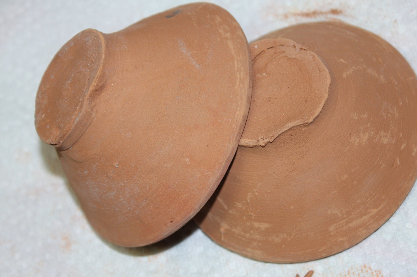 Big Indian Clay Pot (2 Piece)