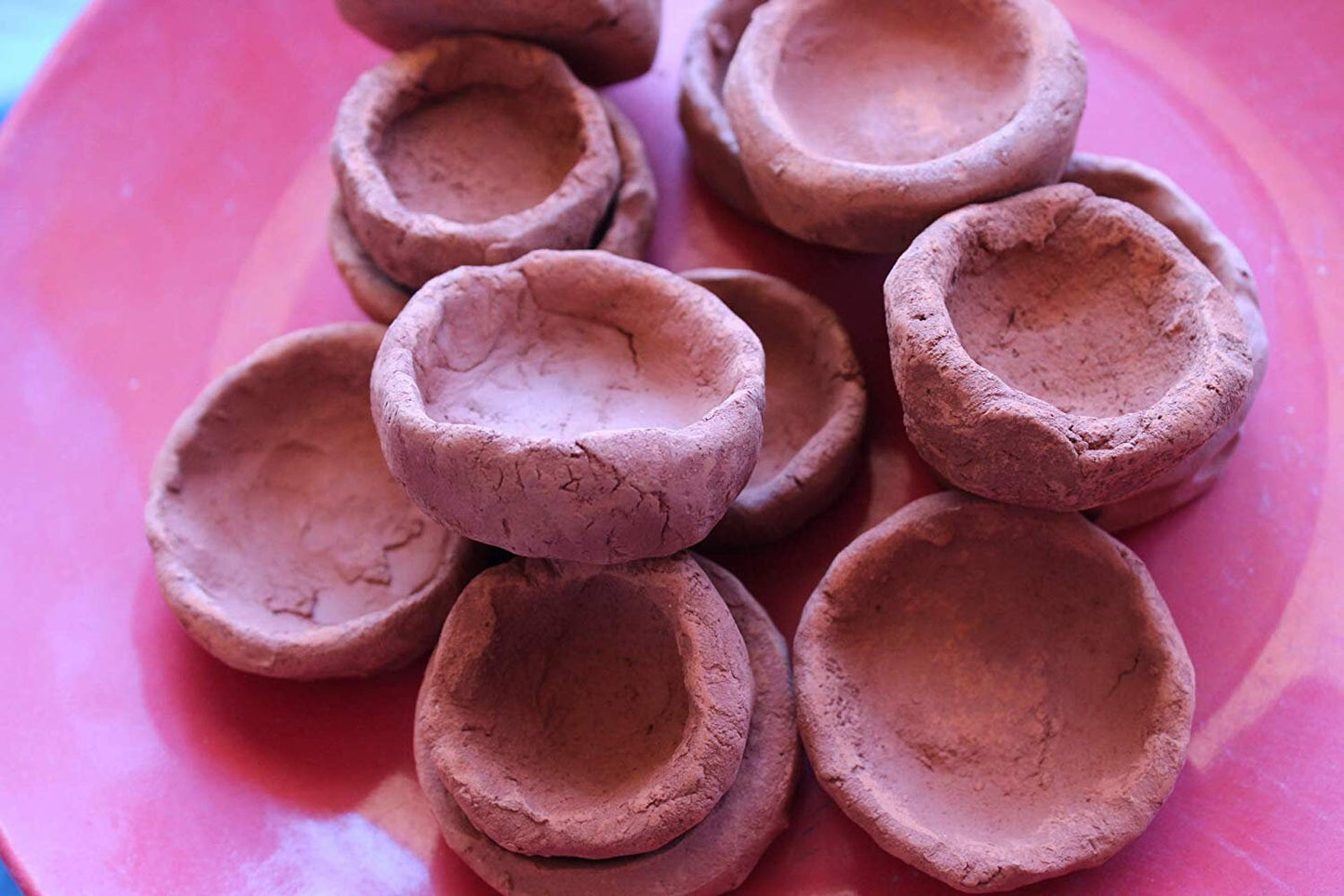 Natural Indian Mini Clay Pot - 135 gm (LAS ONE)