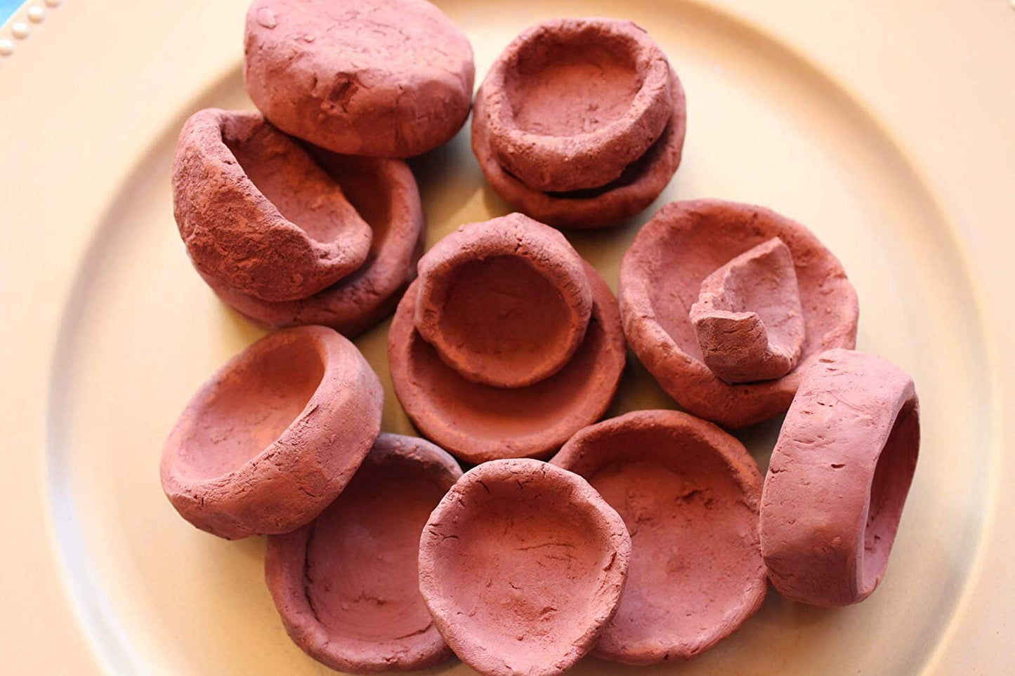 Natural Indian Mini Clay Pot - 135 gm (LAS ONE)