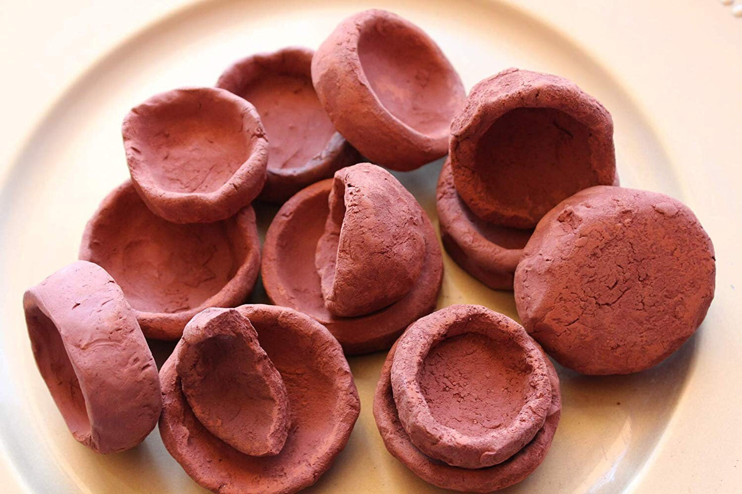 Natural Indian Mini Clay Pot - 135 gm (LAS ONE)