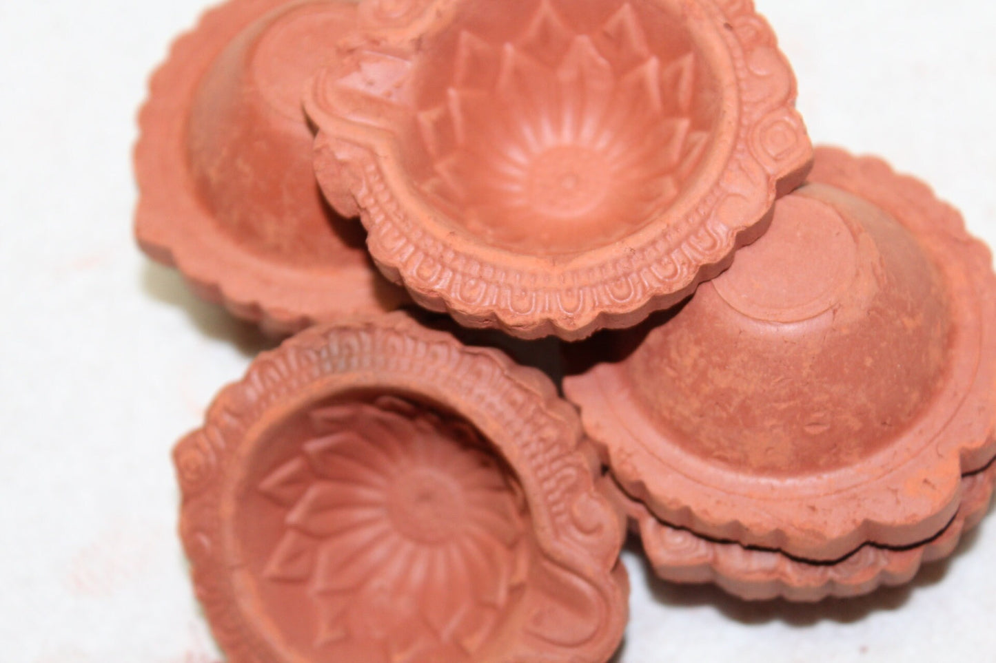 Indian Clay Diyas  - 200 gm