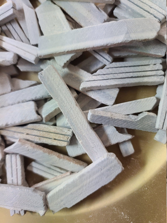 Broken BLACK Slate Bars(Very limited quantity available)  - 450 gm