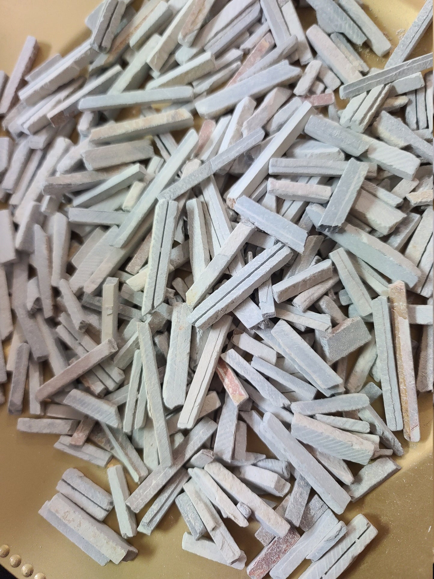 Broken Black Slate Pencils (Limited Stock) -- > 450 gm