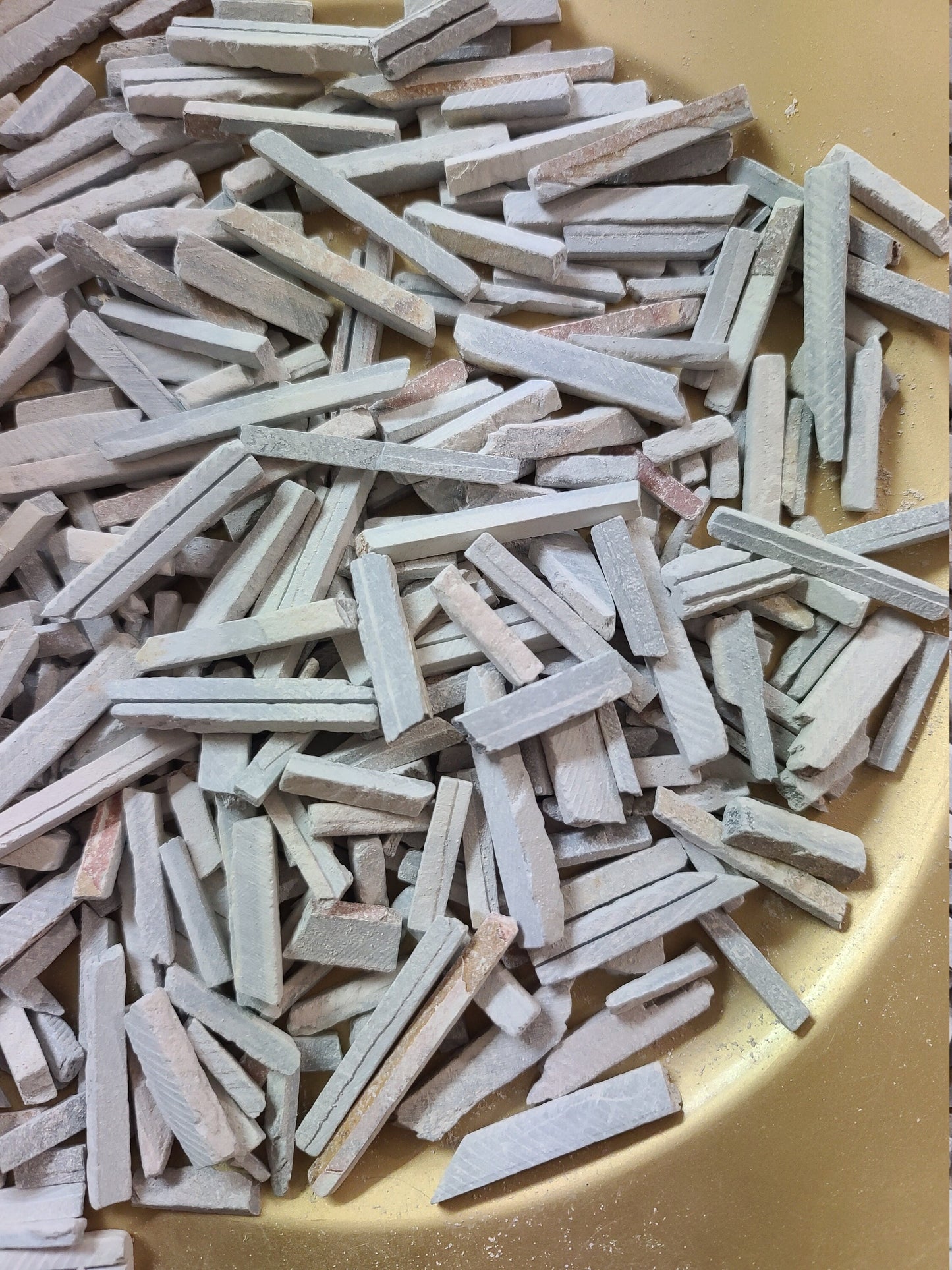 Broken Black Slate Pencils (Limited Stock) -- > 450 gm