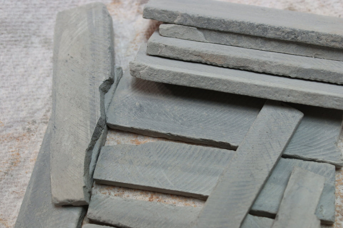 DEAL: Black/Grey Flat Slate Bars - 200 gm (Buy 3 and get 1 FREE)