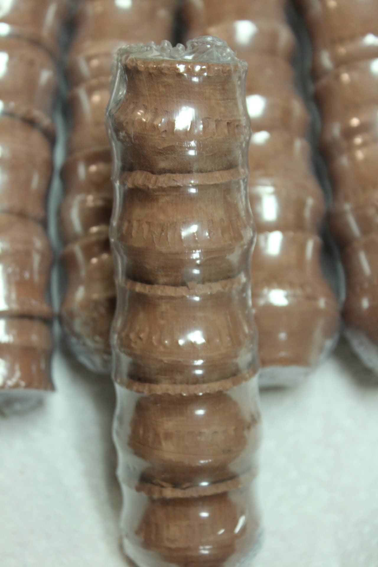 Tiny Indian Brown Clay Pots (5 Pieces) - New Item