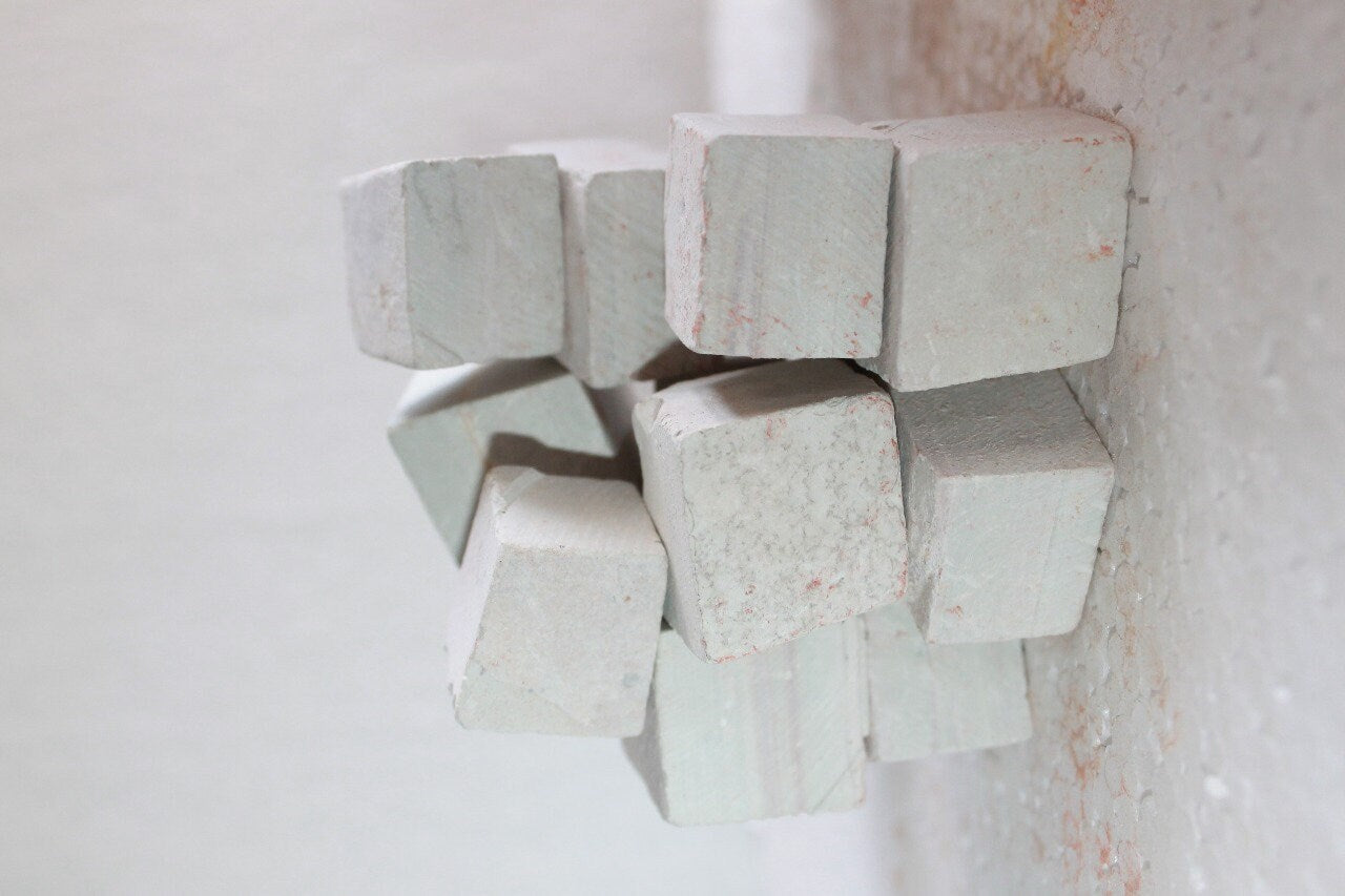 White Slate Cubes ---- New Item
